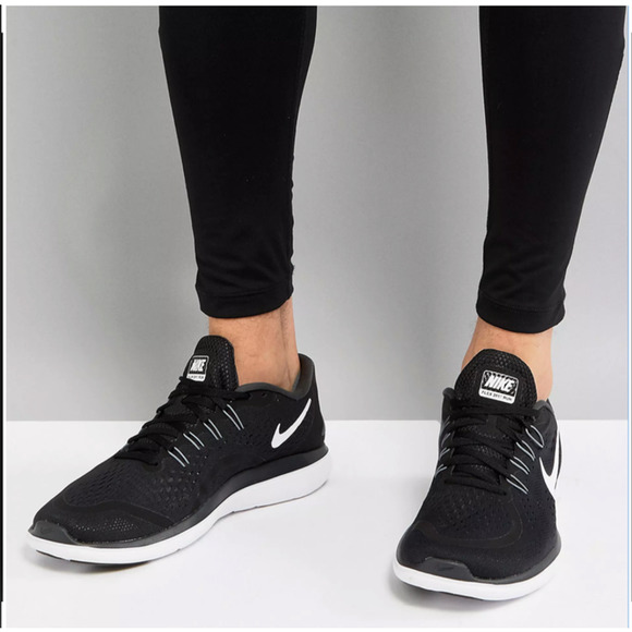 Nike Shoes - Nike Running Flex 2017 Black Trainer Sneakers 898457-001